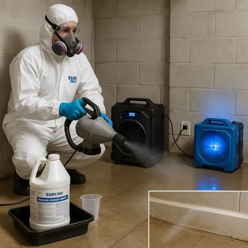 Sanitization and Odor Removal process in Sunriver, OR
